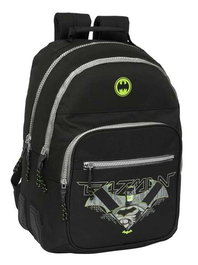 Safta Mochila doble adapt.carro batman "game over" 32x42x15cm - Sac à dos poussette double Batman, 32 x 42 x 15 cm