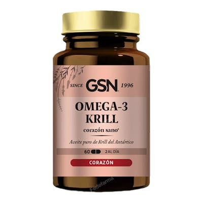 GSN Omega 3 Krill 60 perles GSN Omega 3 Krill 60 perles