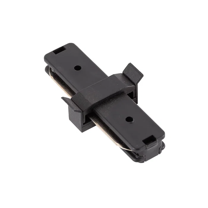HO Connecteur Droit pour Rail LED Noir HO-PL218000RN