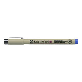 Sakura Pigma Micron 01 - 0,25 mm - Bleu