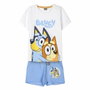 Bluey Ensemble de Vêtements 2 Pièces French Terry Bleu clair 5 Ans