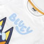 Bluey Ensemble de Vêtements 2 Pièces French Terry Bleu clair 5 Ans