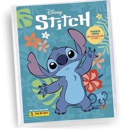 Panini STITCH TC - Pack de démarrage de collection Stitch - 1 classeur + 2 pochettes de 6 cartes (12 cartes) + 1 carte édition limitée