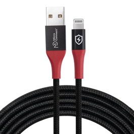 MicroConnect Câble bloqueur de données USB-A vers Lightning 1,5m
