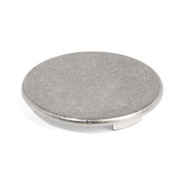 INDAUX Tapa Embellecedora Metal Ø25 Niquelada