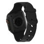 Decoded Ares Splice Strap Bracelet Silicone Noir 44/46/49mm