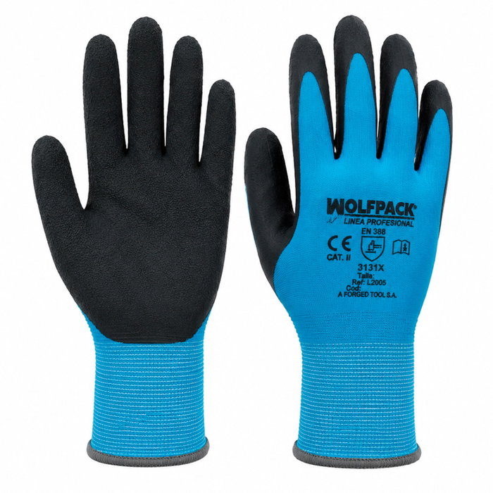 WOLFPACK LINEA PROFESIONAL Gant Latex Foam Impermeable 11 pulgadas WOLFPACK LINEA PROFESIONAL Gant Latex Foam Impermeable 11 pulgadas