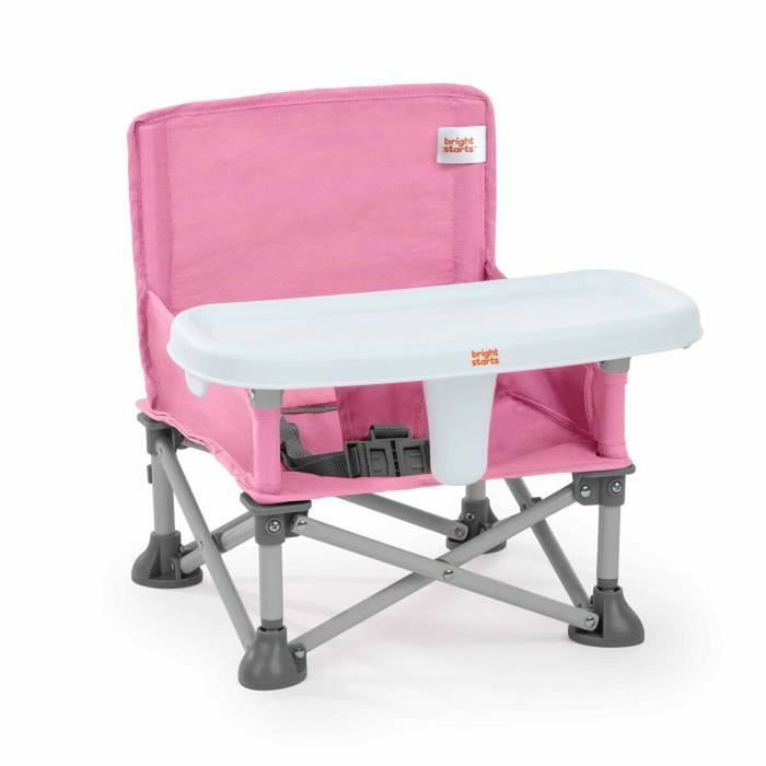 Bright Starts Rehausseur de chaise Pop ''N Sit, Rose Bright Starts Rehausseur de chaise Pop ''N Sit, Rose