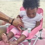 Bright Starts Rehausseur de chaise Pop ''N Sit, Rose