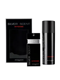 Jacques Bogart Silver Scent Intense Coffret Eau De Toilette et Spray Parfumé