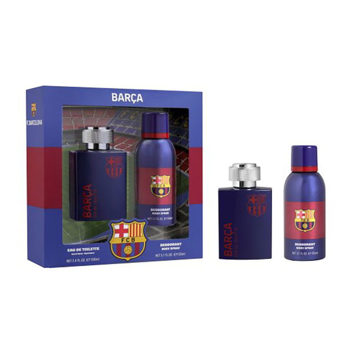 Air-Val Coffret F.C. Barcelona Eau de Toilette 100 ml + Déodorant 150 ml Air-Val Coffret F.C. Barcelona Eau de Toilette 100 ml + Déodorant 150 ml