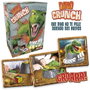 Jeu de société Dino Crunch - Course aux œufs de dinosaure avec T-Rex surprise, 2+ joueurs, 4 ans et +, PEGI 4