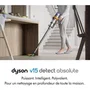 Dyson V15 Detect Absolute Aspirateur Balai Nickel, jaune