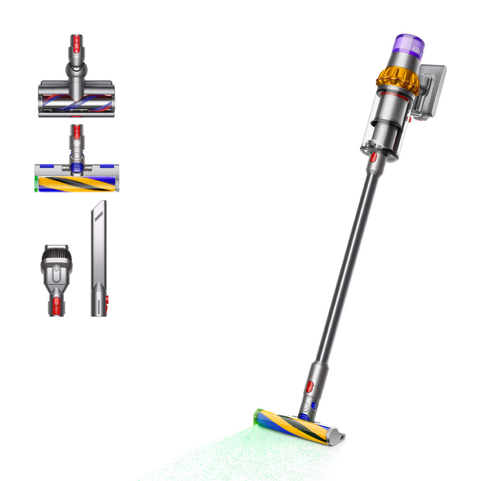 Dyson 446986-01 Aspirateur balai sans fil V15 Detect Absolute Argent Dyson 446986-01 Aspirateur balai sans fil V15 Detect Absolute Argent
