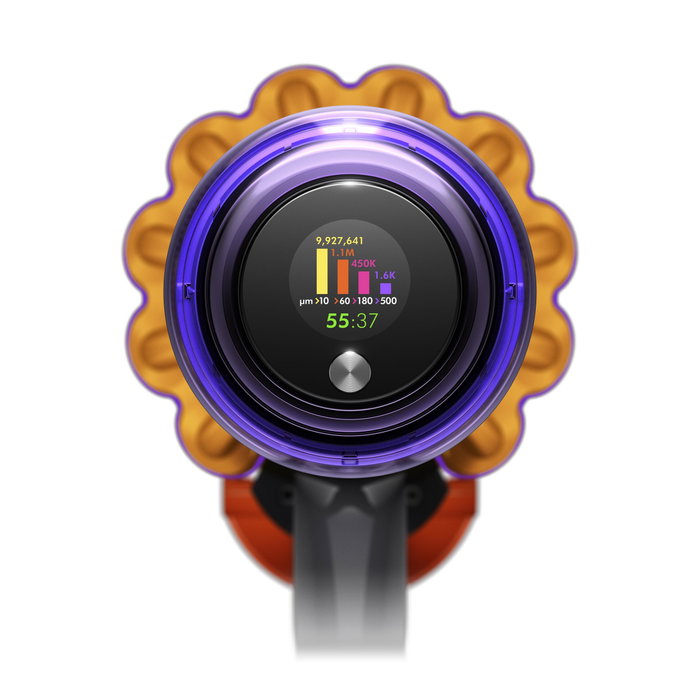 Dyson V15 Detect Absolute Aspirateur Balai Nickel, jaune