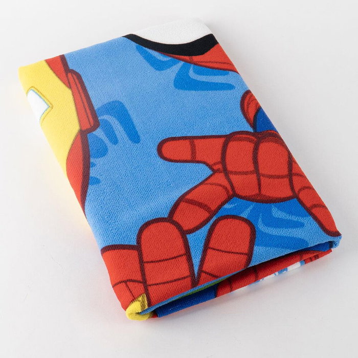 CERDÁ Toalla de Microfibra Spider-Man Marvel 70 x 140 cm, 250 g/m², 100 % Polyester