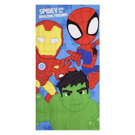 Serviette de plage Spidey Bleu 70 x 140 cm
