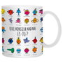 Monsieur Madame Tasse qui change de couleur avec la chaleur