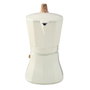Cafetière Italienne Oroley Petra Crème Aluminium 6 Tasses