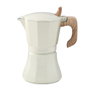 Cafetière Italienne Oroley Petra Crème Aluminium 6 Tasses