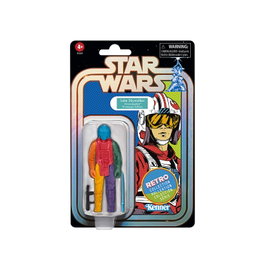 Hasbro Star Wars Retro Collection Luke Skywalker Snowspeeder Figure de collection 70s