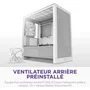 NZXT CC-H31FW-01 Boîtier PC moyen tour micro-ATX H3 Flow Blanc - Airflow remarquable, support GPU grand format et radiateur 280 mm
