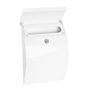 Arregui Galán Boîte aux lettres individuelle extérieur petit acier blanc 21 x 7,5 x 29 cm