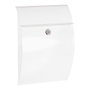 Arregui Galán Boîte aux lettres individuelle extérieur petit acier blanc 21 x 7,5 x 29 cm