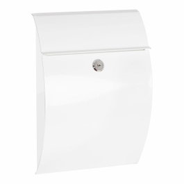 Arregui Boîte aux lettres Galán, Acier Blanc, Taille S