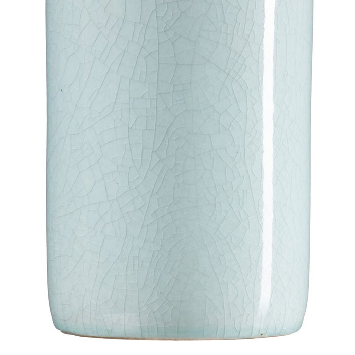 BigBuy Home Vase Turquoise Céramique 13 x 13 x 27 cm BigBuy Home Vase Turquoise Céramique 13 x 13 x 27 cm