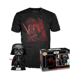 FUNKO Pop! & Tee Darth Vader - Star Wars - Taille S