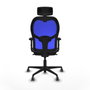 Piqueras y Crespo Chaise de Bureau 2D036G2 Gris foncé