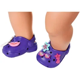 Zapf Creation Chaussures de bain pour poupon 43cm avec pin's personnalisables