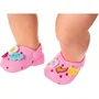 Zapf Creation Chaussures de bain pour poupon 43cm avec pin's personnalisables