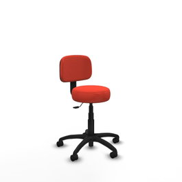PIQUERAS Y CRESPO Chaise de bureau Llanos orange foncé