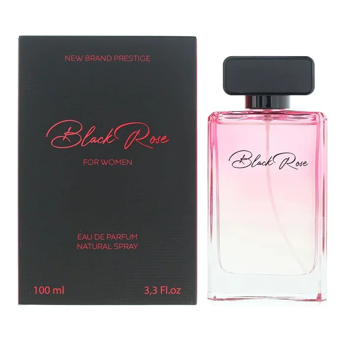 New Brand Prestige Black Rose Eau de Parfum pour femme 100 ml