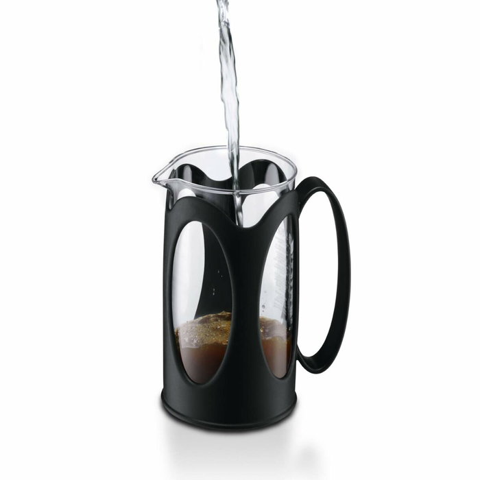 Bodum Cafetière à Piston Kenia 1 L Noir, 8 tasses