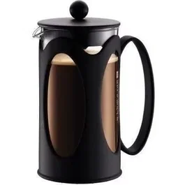 Bodum - Cafetière à piston Kenya, 1.0 litre (8 tasses), Noir