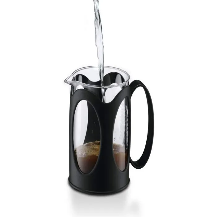 Bodum - Cafetière à piston Kenya, 1.0 litre (8 tasses), Noir