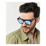 Lunettes de soleil Unisexe Hawkers Narciso Bleu Noir Ø 53 mm