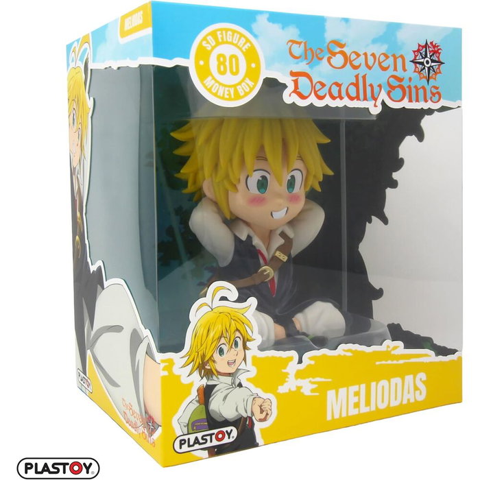 PLASTOY Figurine Tirelire Meliodas The Seven Deadly Sins - 14 cm