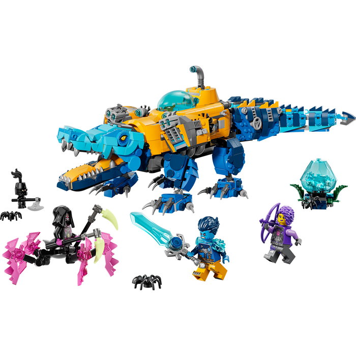 LEGO DREAMZzz 71512 Le Sous-Marin Crocodile - Jouet de Construction 2-en-1