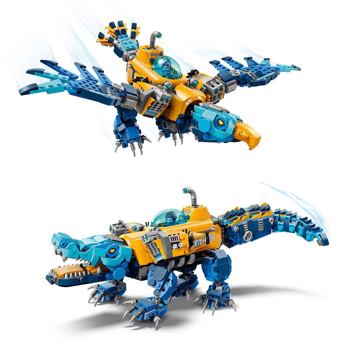 LEGO DREAMZzz 71512 Le Sous-Marin Crocodile - Jouet de Construction 2-en-1