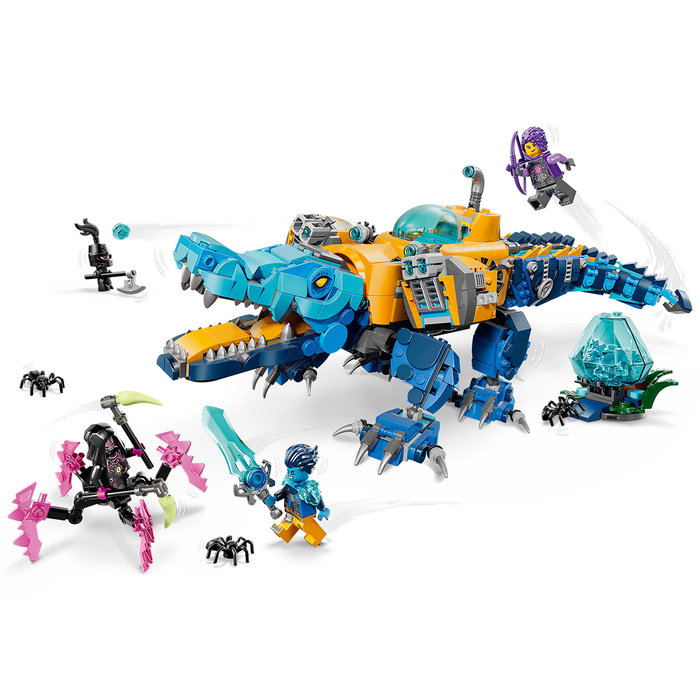 LEGO DREAMZzz 71512 Le Sous-Marin Crocodile - Jouet de Construction 2-en-1