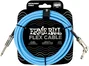 Ernie Ball Cable Instrument Flex Jack-Jack 6,35 mm 3 M Bleu