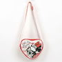 Sac à Bandoulière Minnie Mouse Rouge 15,0 x 14,0 x 4,0 cm