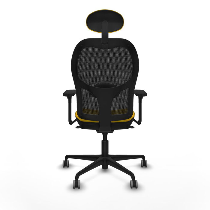 Piqueras y Crespo Chaise de Bureau avec Appui-tête Jorquera 3D036G1 Jaune Piqueras y Crespo Chaise de Bureau avec Appui-tête Jorquera 3D036G1 Jaune