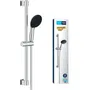 GROHE - Ensemble de douche Vitalio Start 110 26951001 - Pommeau 2 jets 11 cm, barre 60 cm, flexible 1,75 m, fonction économie d'eau - Chromé