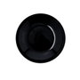Quid Plato Hondo Melamina Select Basic Negro 23 cm (24 Unidades)