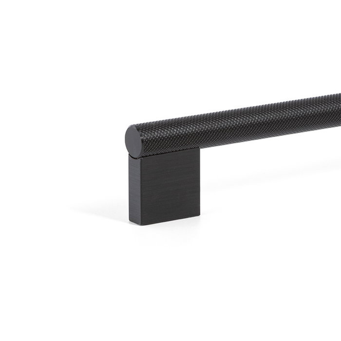 VIEFE Tirador Aluminio Graf Big 1200 mm Noir Brossé - Poignée de Meuble Longue pour Portes et Tiroirs - Réf. 991.337